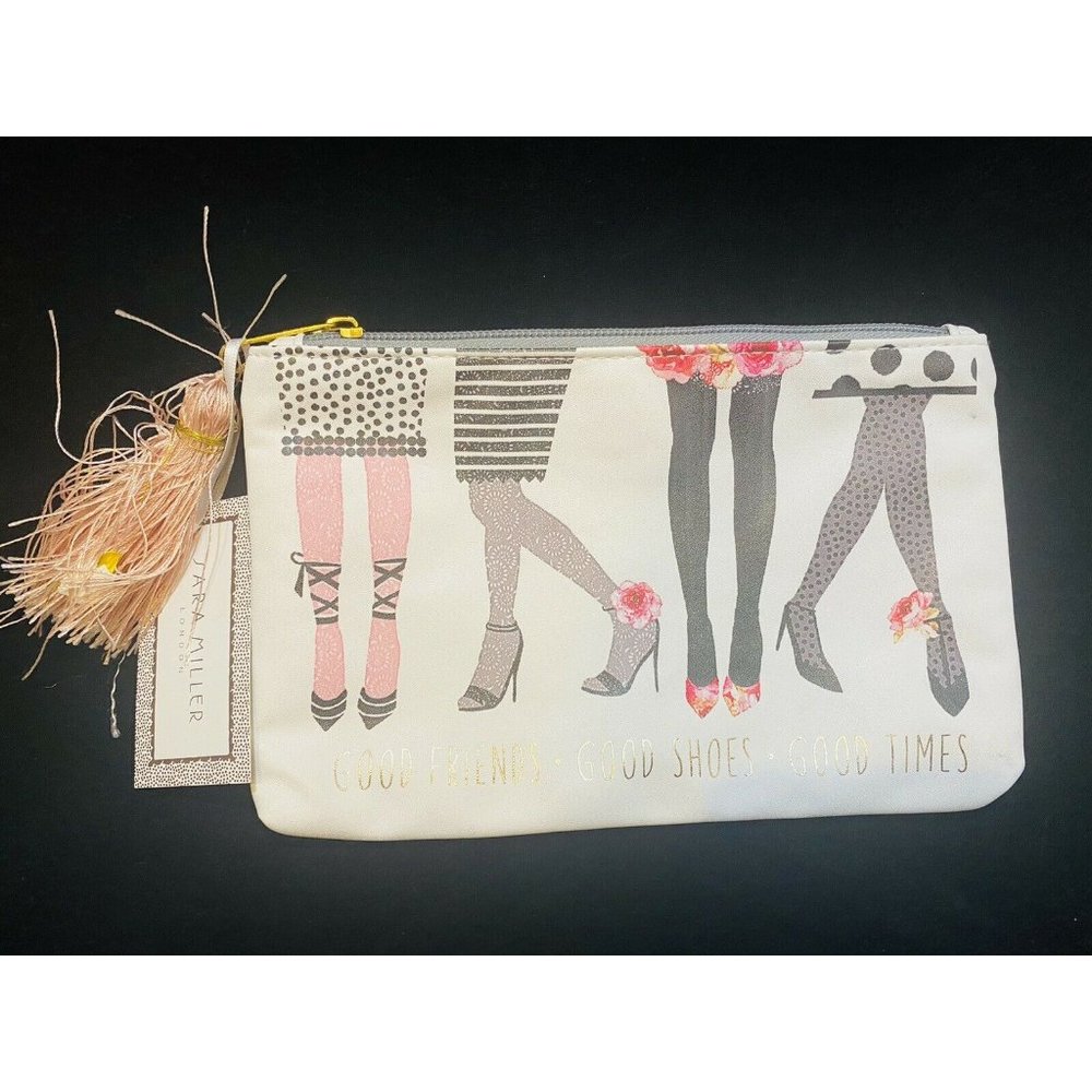 Sarah Miller London Cosmetic Utility Bag New with tags 5x7 - Picture 7 of 7
